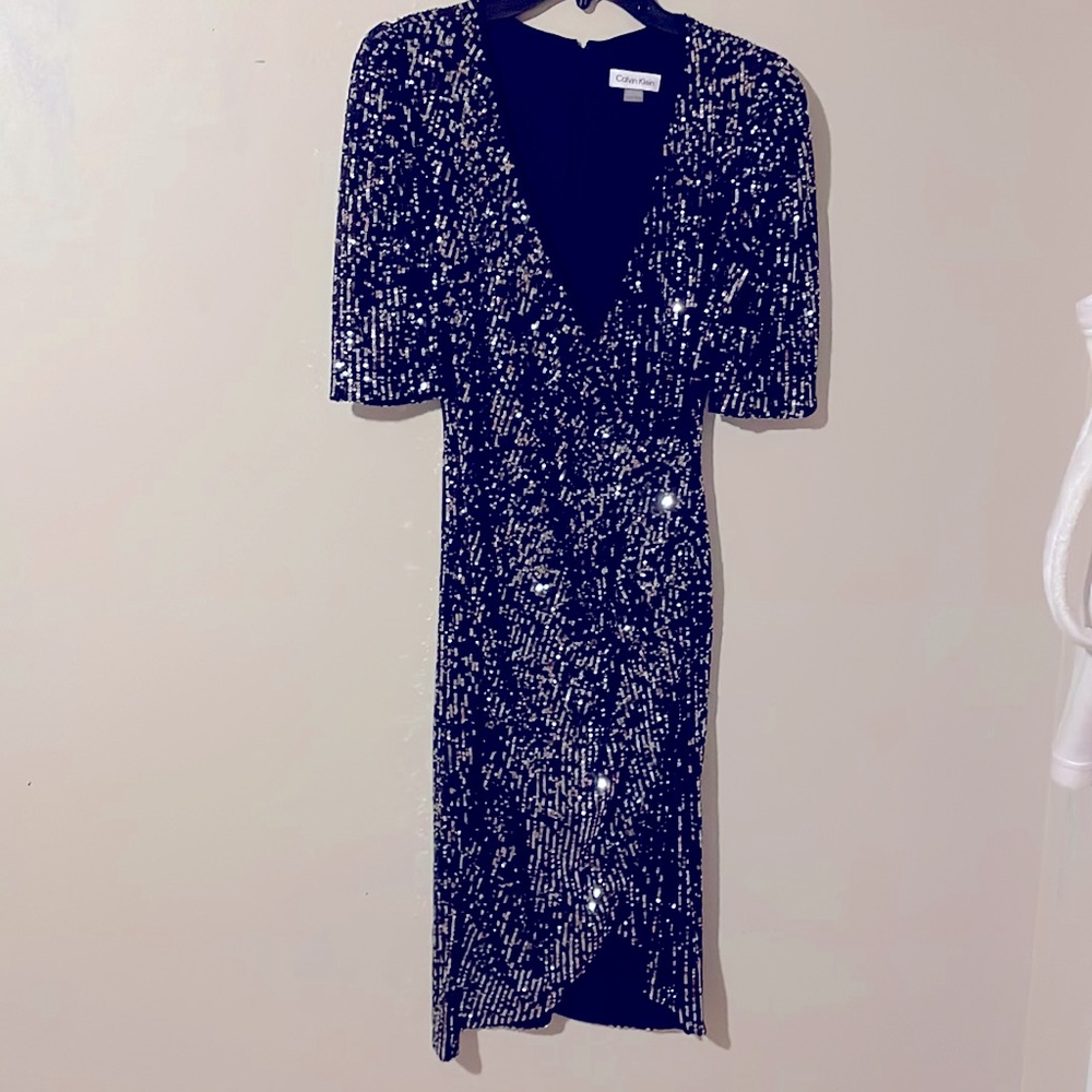 Sparkly sequin Calvin Klein dress